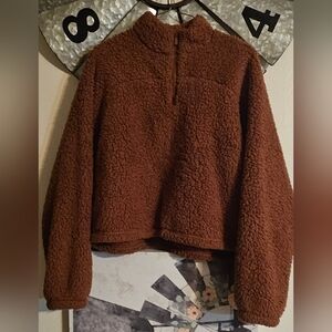 New Zenana sherpa pullover.